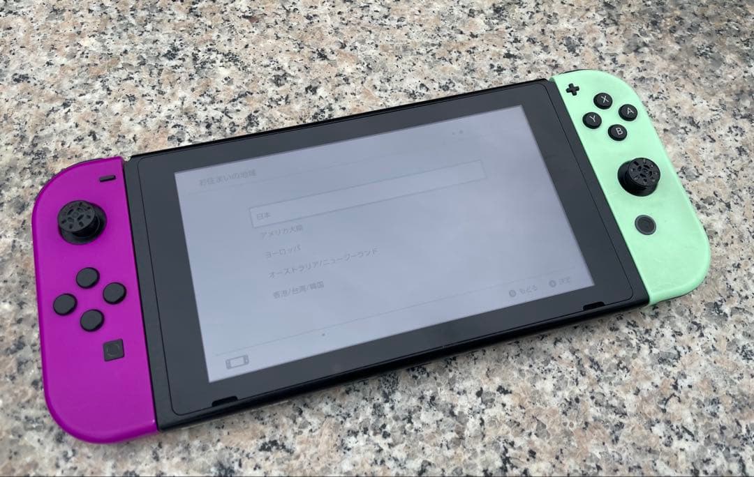 Nintendo Switch 本体 ドック付き 初期化済 - メルカリ