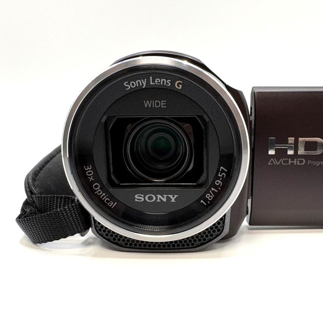 □ほぼ新品□ソニー SONY Handycam HDR-CX535 ブラウン - メルカリ