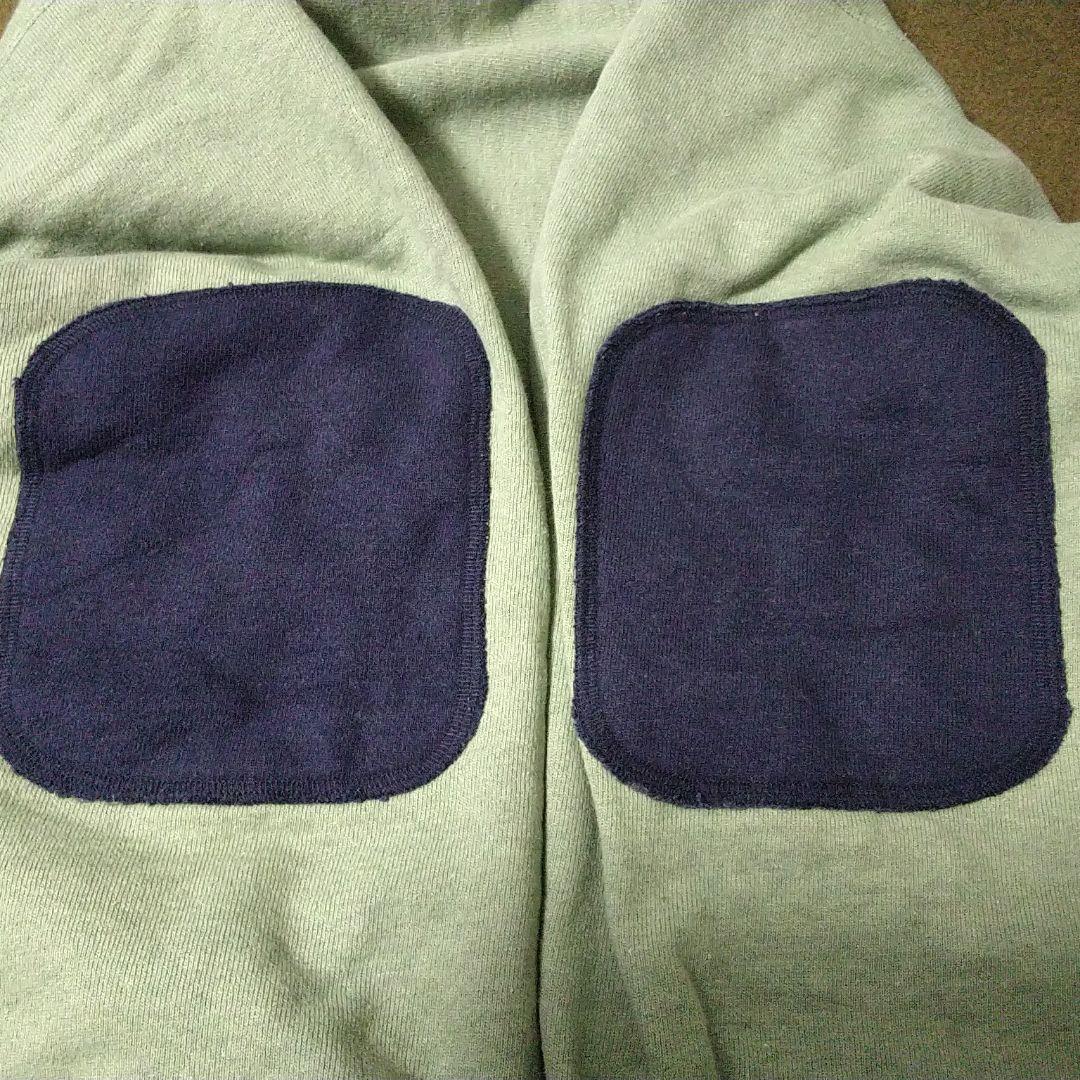 90s チャンピオンリバースウィーブ エルボーパッチ 珍ピオン 刺繍
