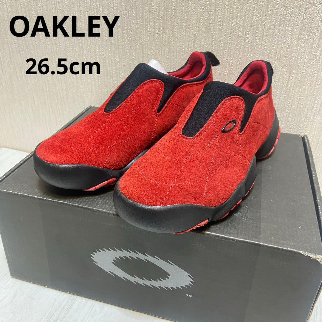 新品・未使用】オークリー フレッシュ スニーカー レッド 26.5cm 希少