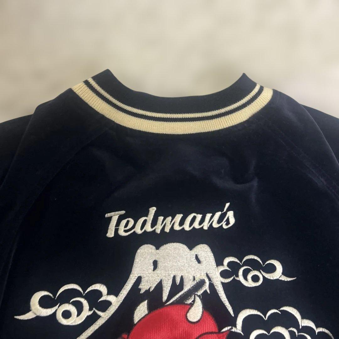 TEDMAN リバーシブル スカジャン ベロア サテン 刺繍 42 - メルカリ