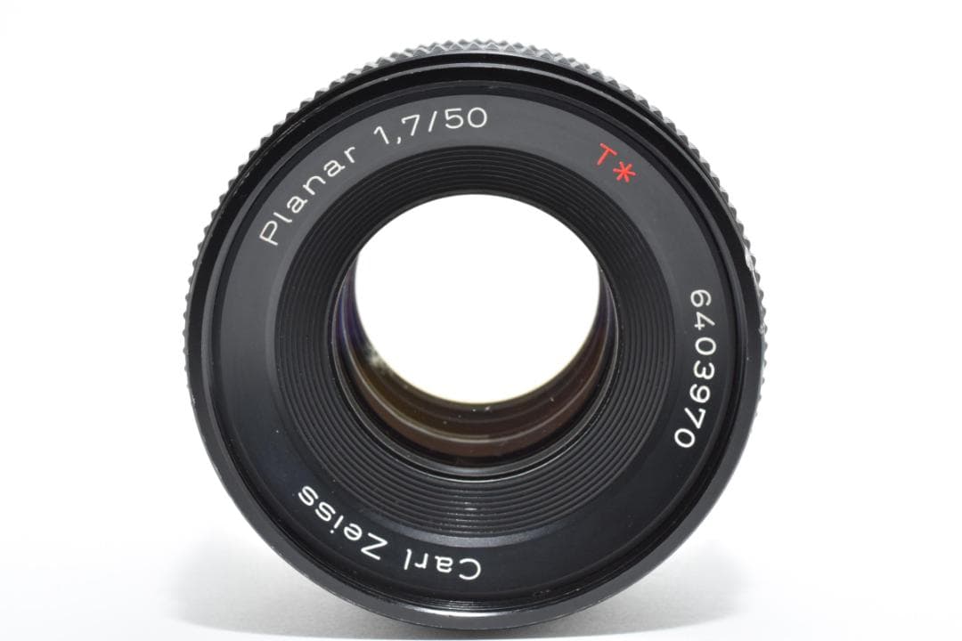 コンタックス　CONTAX Planar T* 50mm F1.7 AEJ オールドレンズ】安い方のプラナーと呼ばれたレンズ、でもその写りは