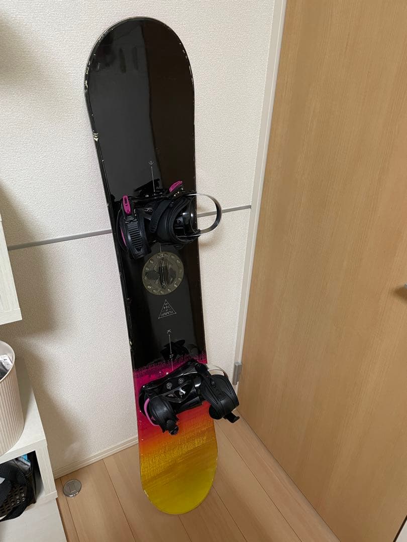 スノーボード 4点セット レディース 板 ビンディング ブーツ ケース