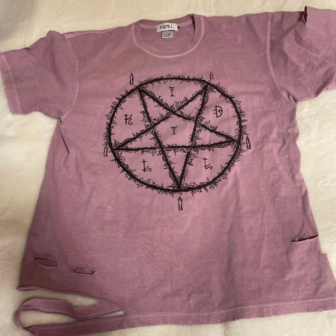 【24ss】KIDILL 定価2.5 デストロイ加工Tシャツ くすんだピンク 24ss】KIDILL 定価2.5 デストロイ加工Tシャツ くすんだピンク - メルカリ