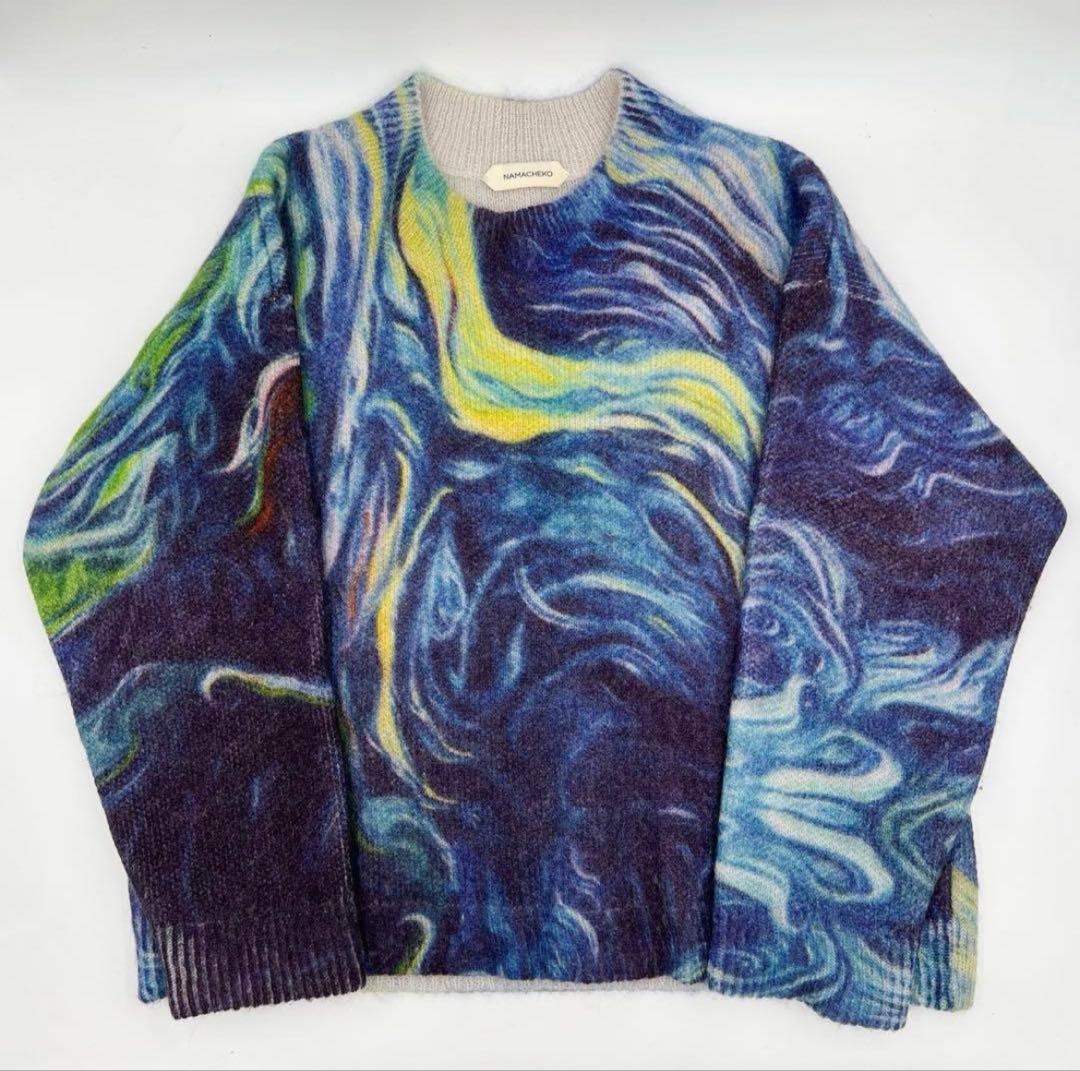 NAMACHEKO マーブルニット - メルカリ