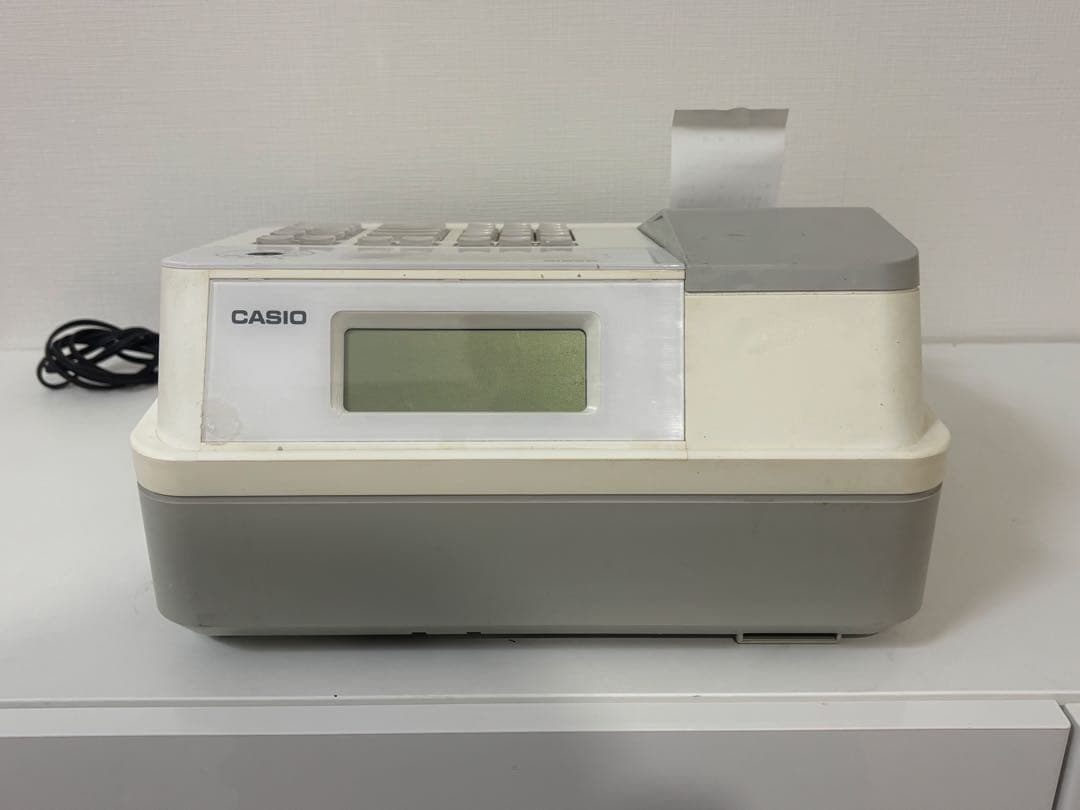 CASIO SE-G2 WE 電子レジスター ホワイト - メルカリ