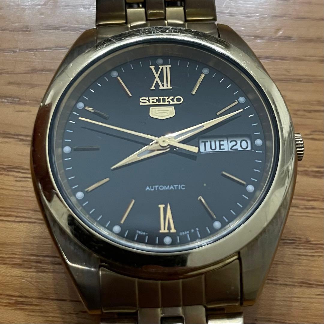 H*g様 SEIKO 自動巻き腕時計 セイコー5 裏スケルトン 7S26-042 - メルカリ