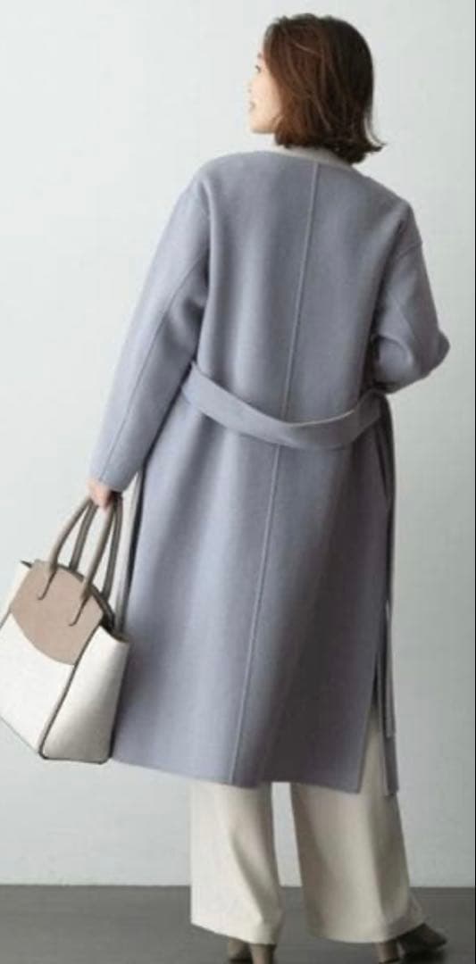 URBAN RESEARCH ROSSOリバーシブル/ウールヤクノーカラーコート URBAN RESEARCH ROSSO WOMEN（アーバンリサーチ ロッソ）の「ウール