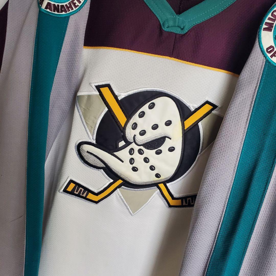 NHL スターター アナハイムマイティダックス ホッケージャージ シャツ