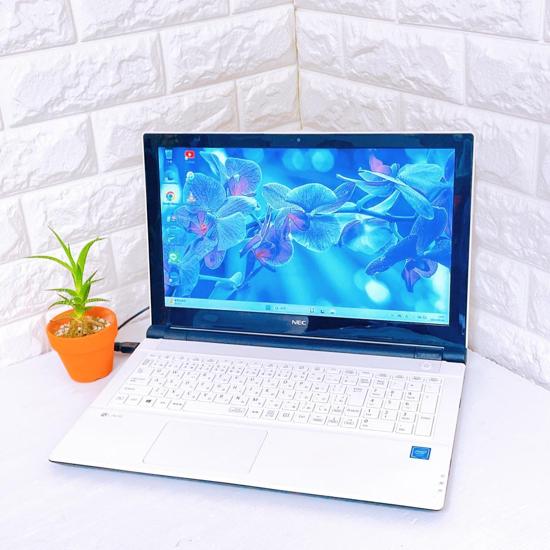 Windows11 NEC ノートパソコン YouTubeに最適 ノートPC
