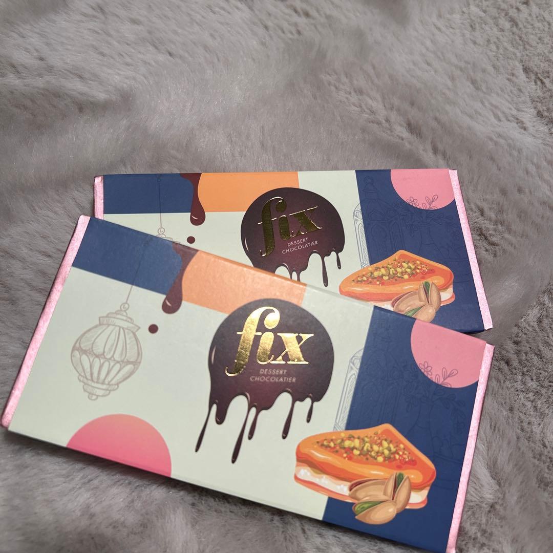 ドバイ発 fix chocolate ピスタチオ味 ドバイチョコレート - メルカリ