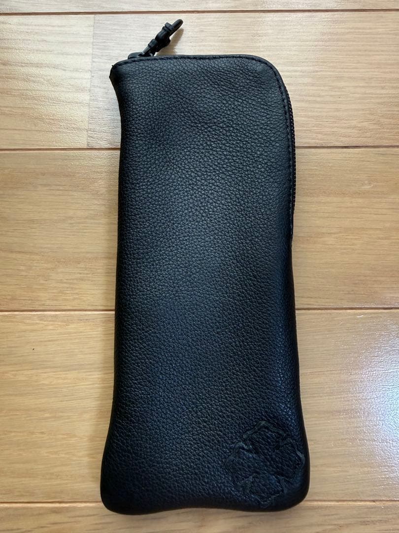美品　CHROME HEARTS クロムハーツ　メガネケース CHROME HEARTS 銀座店 クロムハーツ 美品 スクロールラベル メガネ