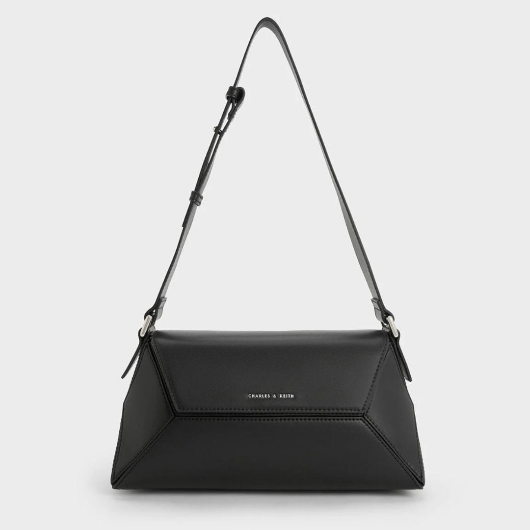CHARLES & KEITH ナスリン ジオメトリックショルダーバッグ CHARLES ＆ KEITH（チャールズ&キース） ショルダーバッグ バッグ