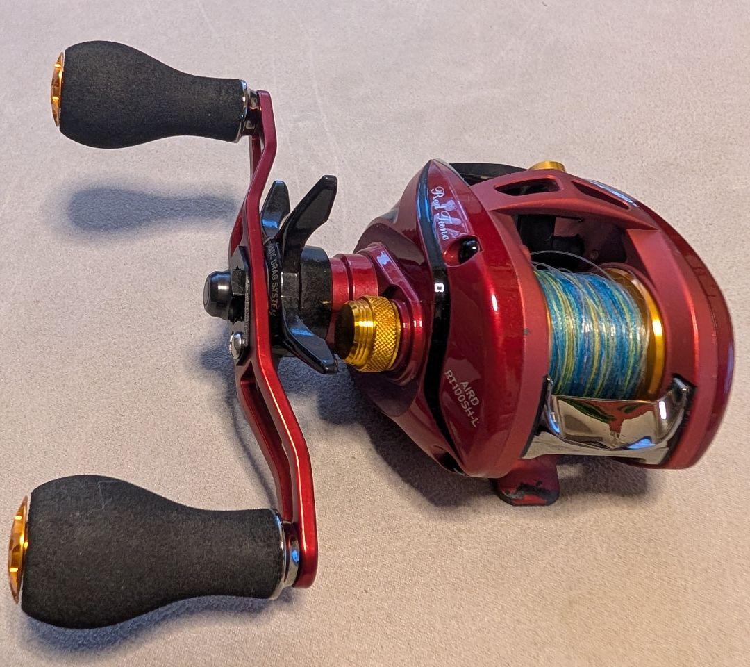 □中古美品 ダイワ エアド レッドチューン 100SH-L 超軽量145g - メルカリ