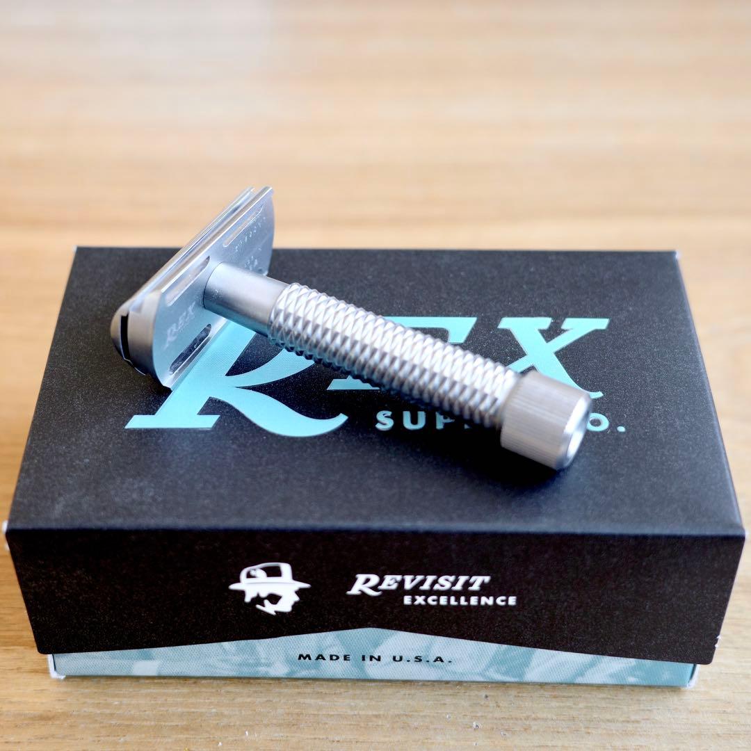 REX SLANT SENTRTY レックス スラント・セントリー Rex Supply Co | Sentry Slant DE Razor | Razor Emporium - Razor