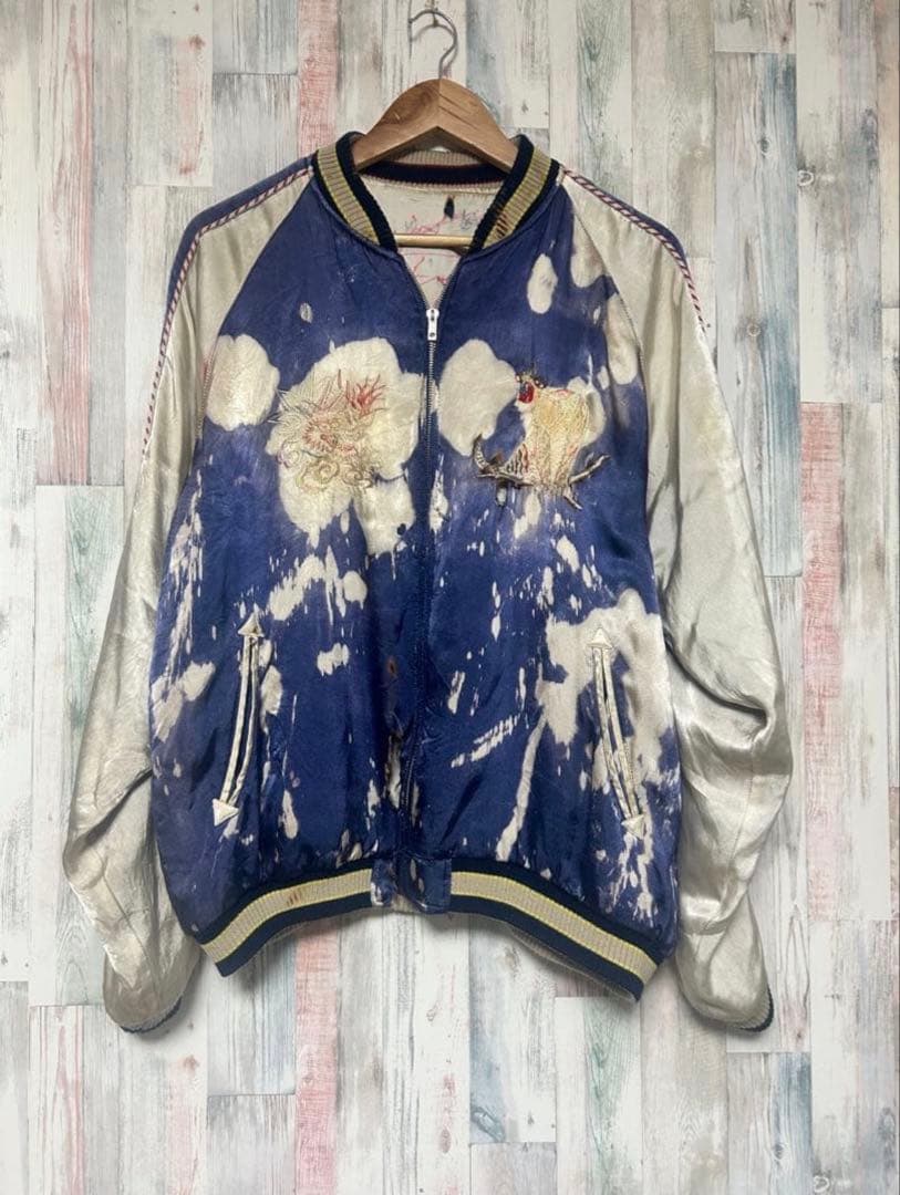 スカジャン リバーシブル 雰囲気系 襤褸 アートピース P.N UNDERGROUND×東京喰種- 2025 AUTUMN COLLECTION ・東京喰種