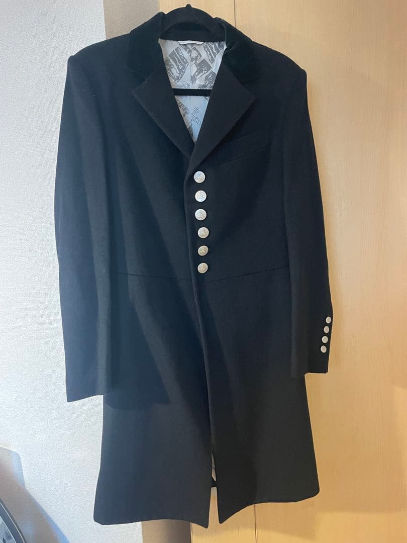 Vivienne Westwood MAN カシミヤ混 ロングコート 46 - メルカリ