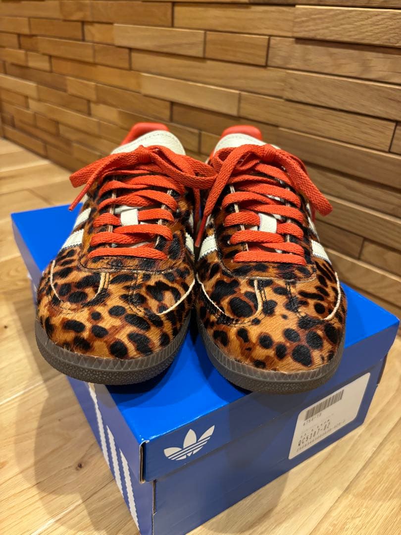 adidas SAMBA OG W レオパード柄 ヒョウ柄　23.5cm