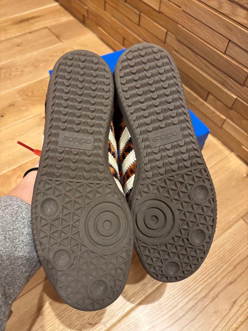 adidas SAMBA OG W レオパード柄 ヒョウ柄　23.5cm