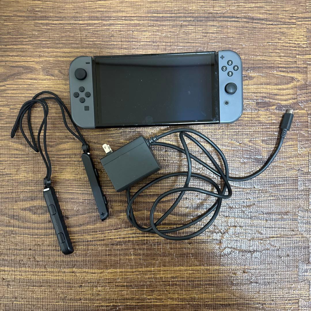 Nintendo Switch グレー 本体 充電器付き Nintendo Switch 本体 グレー 充電器付き 箱無し Nintendo Switch