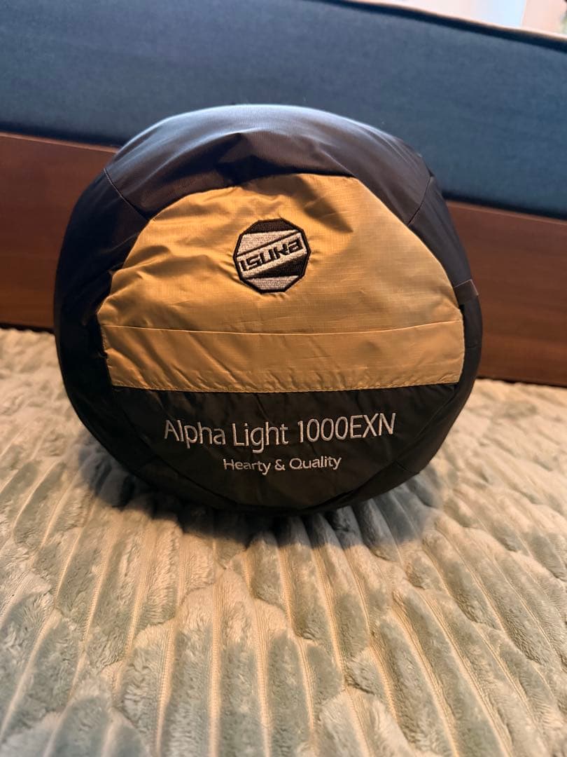 ISUKA Alpha Light 1000EXN シュラフ 製品 - ISUKA - イスカ 寝袋・シュラフの専門メーカー -