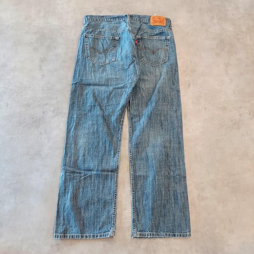 リーバイス569 Levis W34 ブルーデニム 青 ボトム 古着 16841 - メルカリ