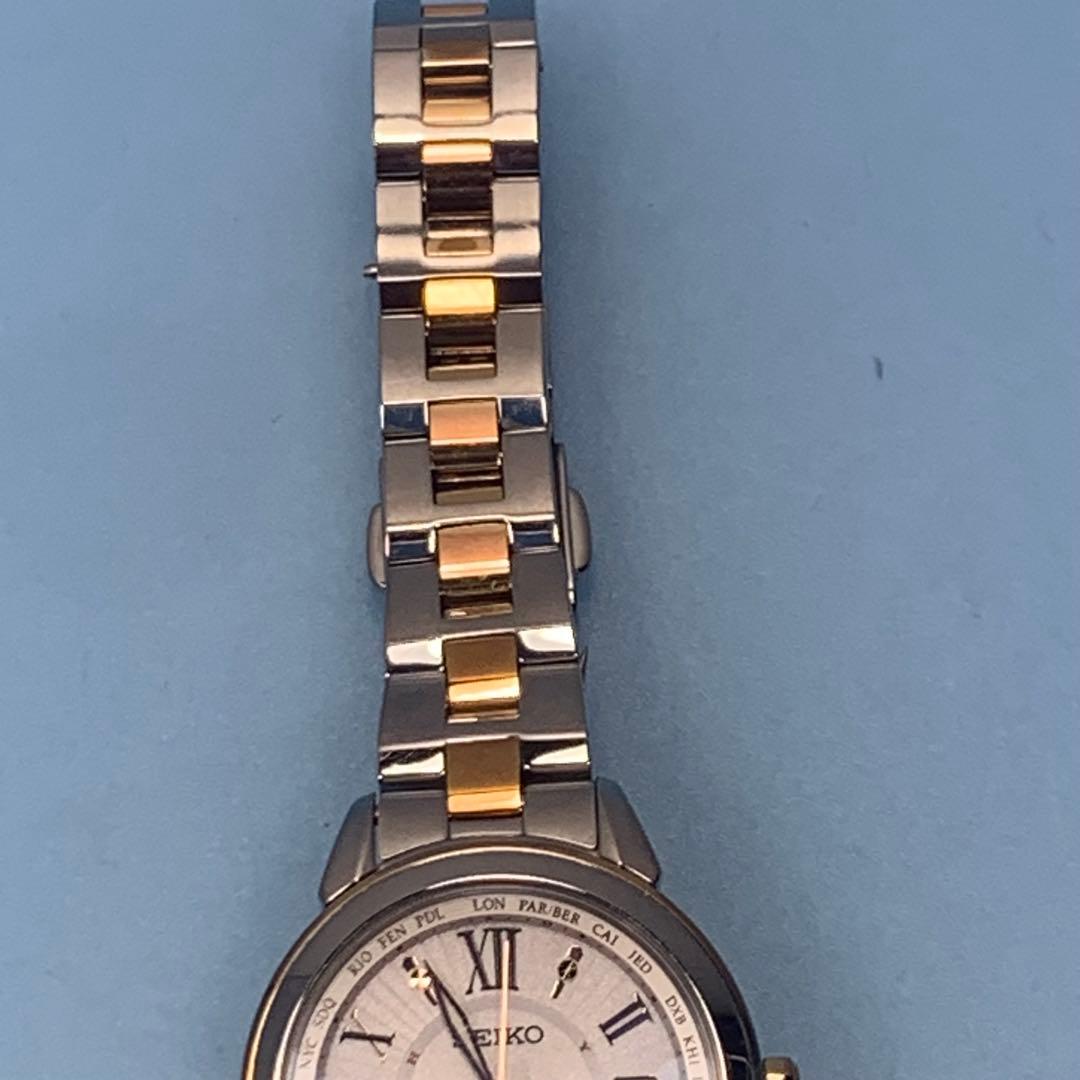 seiko ルキア 1b25-0ap0 ラッキーパスポート チタンケース 腕時計