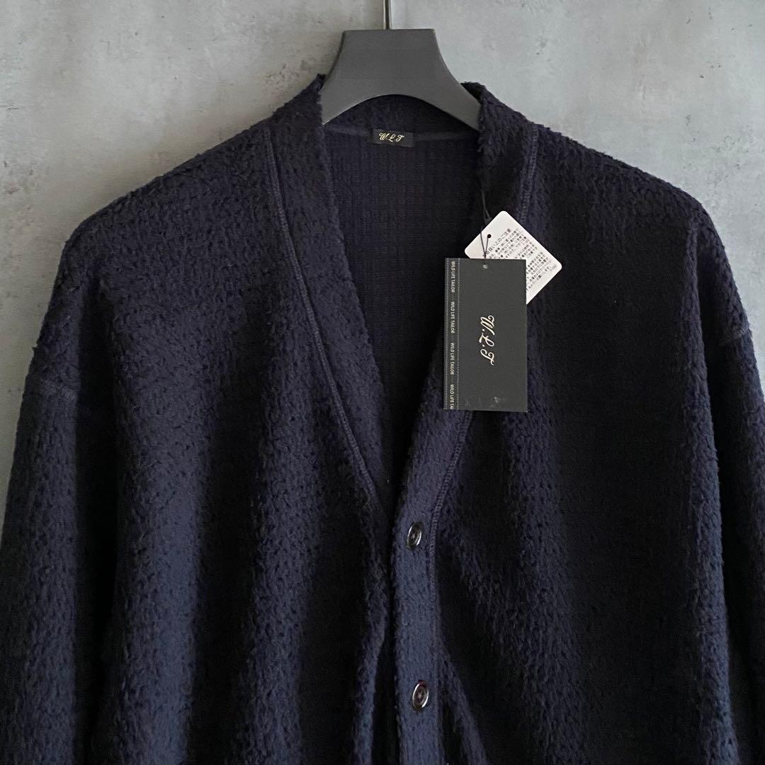 WILD LIFE TAILOR ワイルドライフテーラー カーディガン 紺 - メルカリ