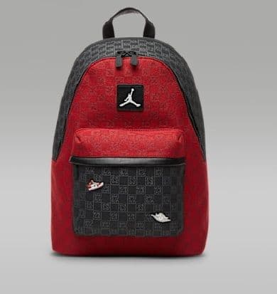 ジョーダン モノグラム バックパック 20L JORDAN BRAND（ジョーダンブランド）の「ジョーダン モノグラム バック