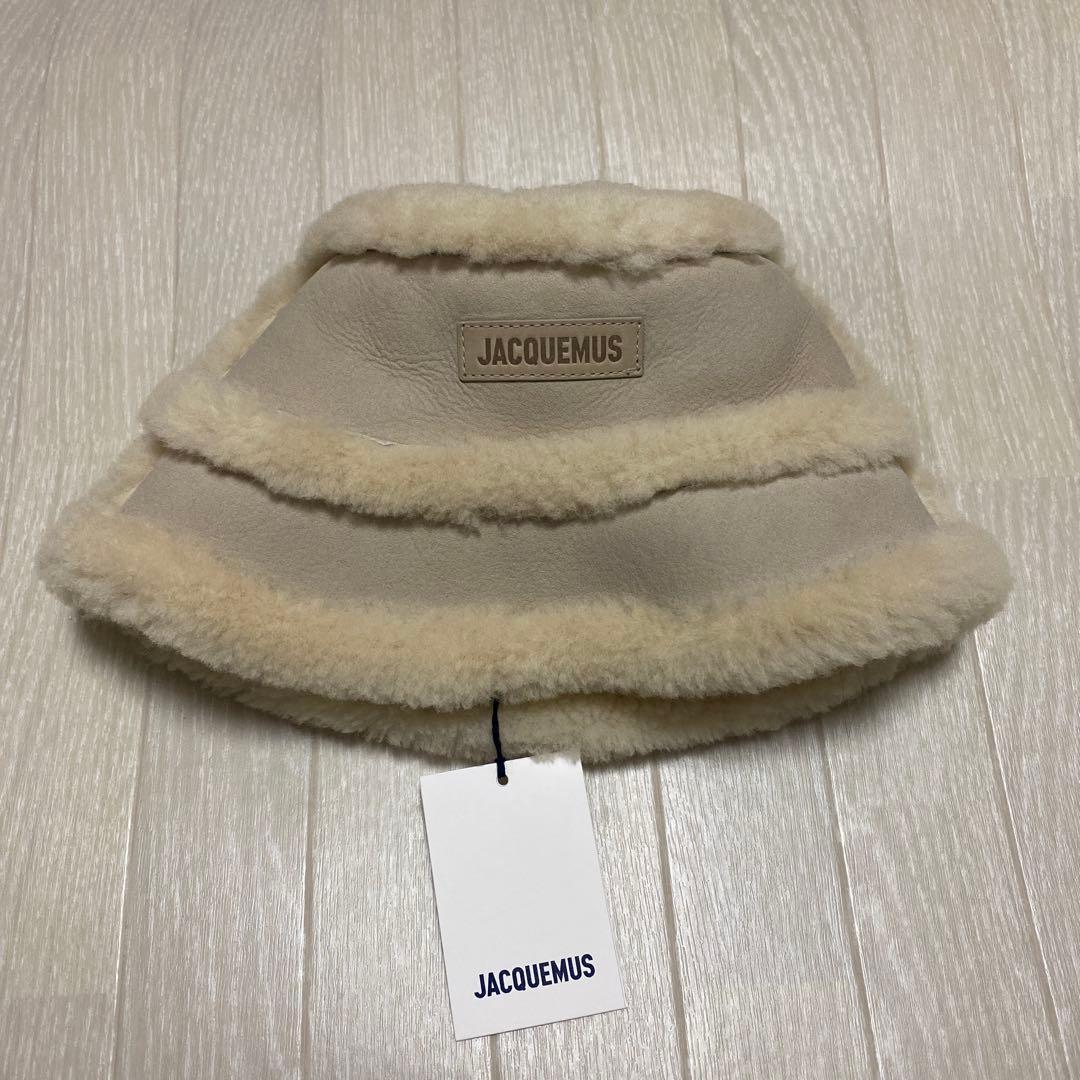 ジャックムス acquemus LE BOB DOUX IVORY　タグ付き JACQUEMUS（ジャックムス） 帽子 キャップ 216AC009 LA CASQUETTE