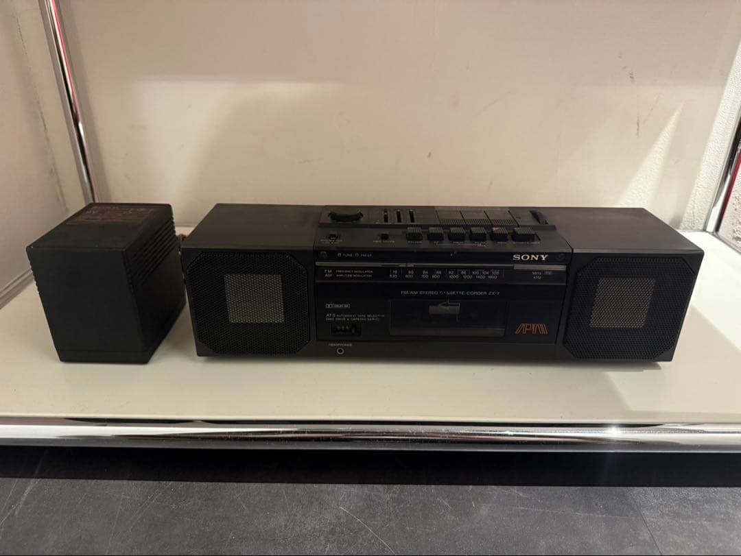希少 SONY ZXー7 AM FM ステレオカセットレコーダー SONY - 希少 SONY ZXー7 AM FM ステレオカセットレコーダーの通販 by