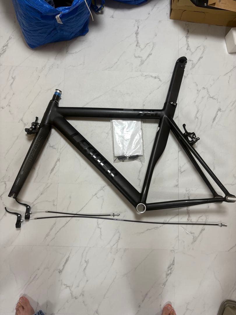 【最終値下げ早い者勝ち】LEADER マットブラック725TR 美品 リーダーバイク LEADER BIKES 725TR 2022年 シングルスピード