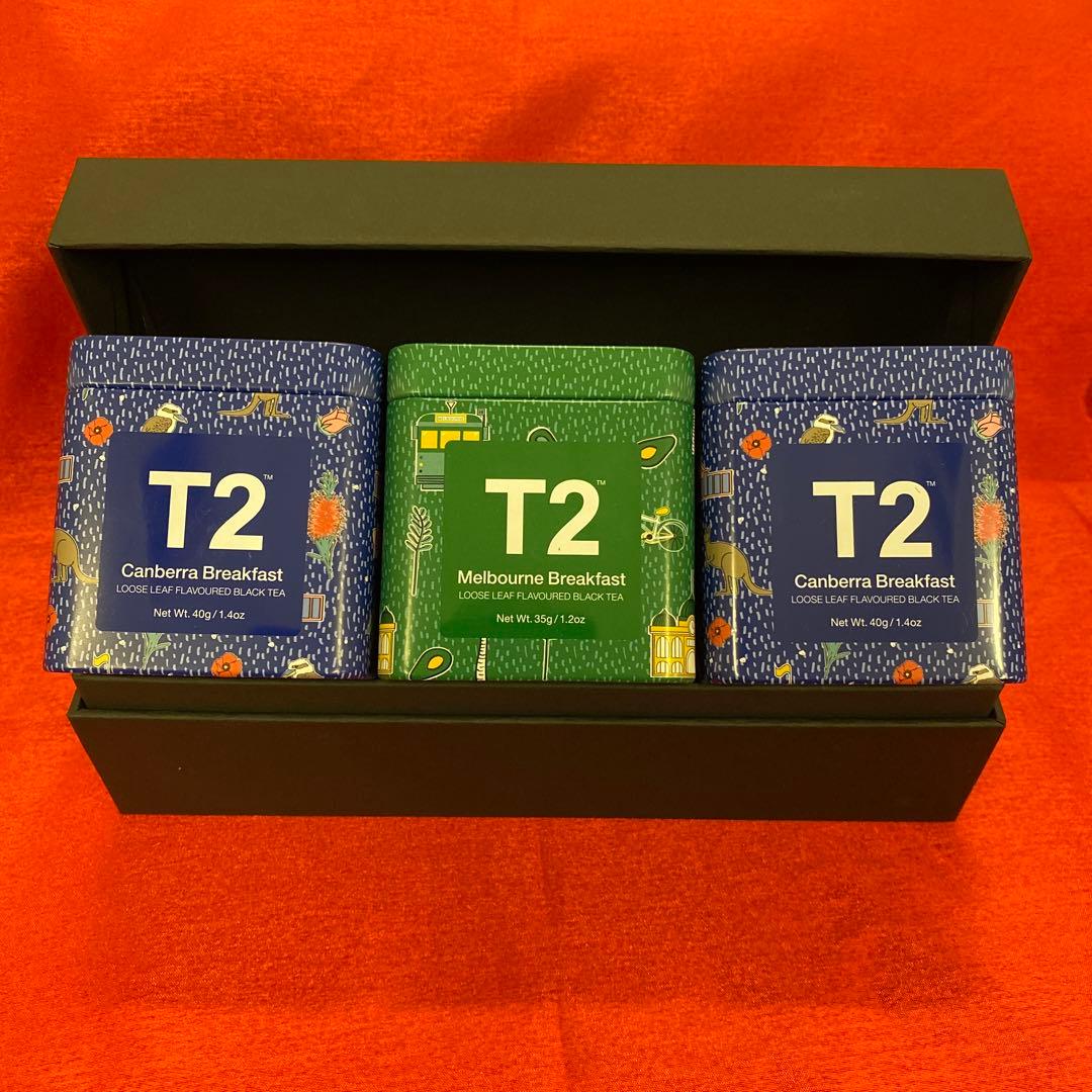 T2ティーツー紅茶☆オーストラリア限定☆3缶セット - メルカリ