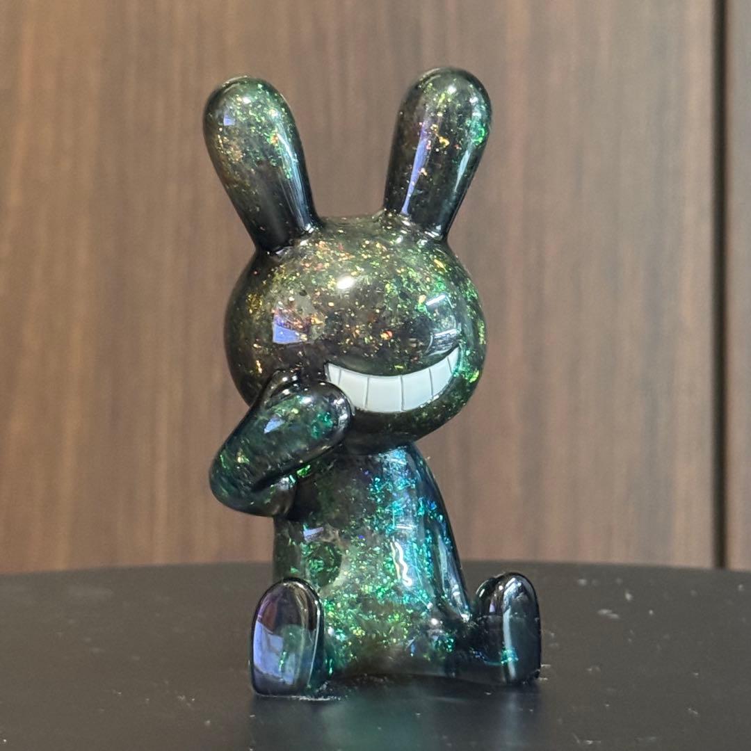 あ*む様 ブラックラビット ブラックオパール ブラックオパール 6.15ct - オパール専門店 Flashfire-Opals-Japan