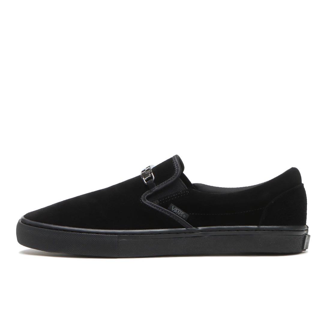 VANS スニーカー　ビットローファー　スリッポン　ブラック　23.5cm