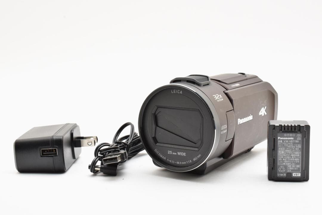 ビデオカメラ Panasonic HC-WX1M 4K 32x iA ZOOM 1256 Panasonic HC-WX1M 4K 32x iA ZOOM 1256