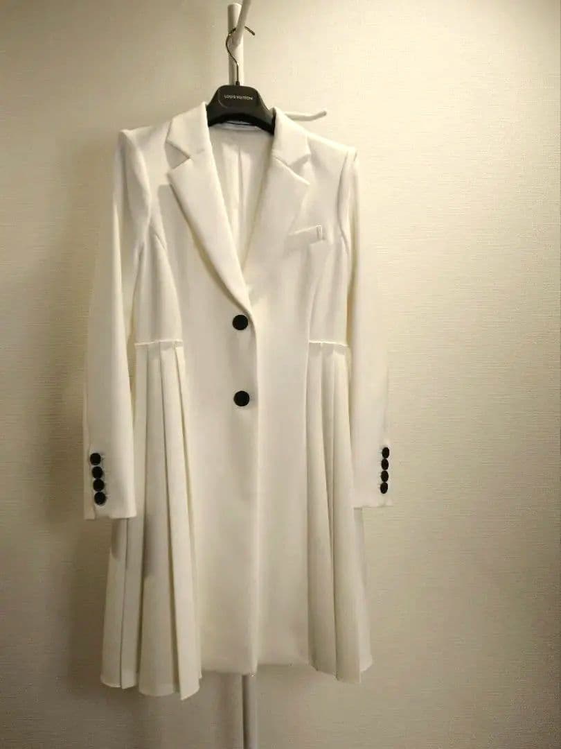 フォクシーニューヨーク定価13万ワンピ、コートにも♪、プリーツスカートワンピ フォクシーニューヨーク定価13万ワンピ、コートにも♪、プリーツ