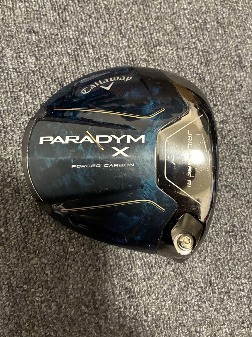 callaway パラダイムX ドライバー　9° ヘッドのみ Yahoo!オークション -「パラダイムx ドライバー ヘッド」の落札相場