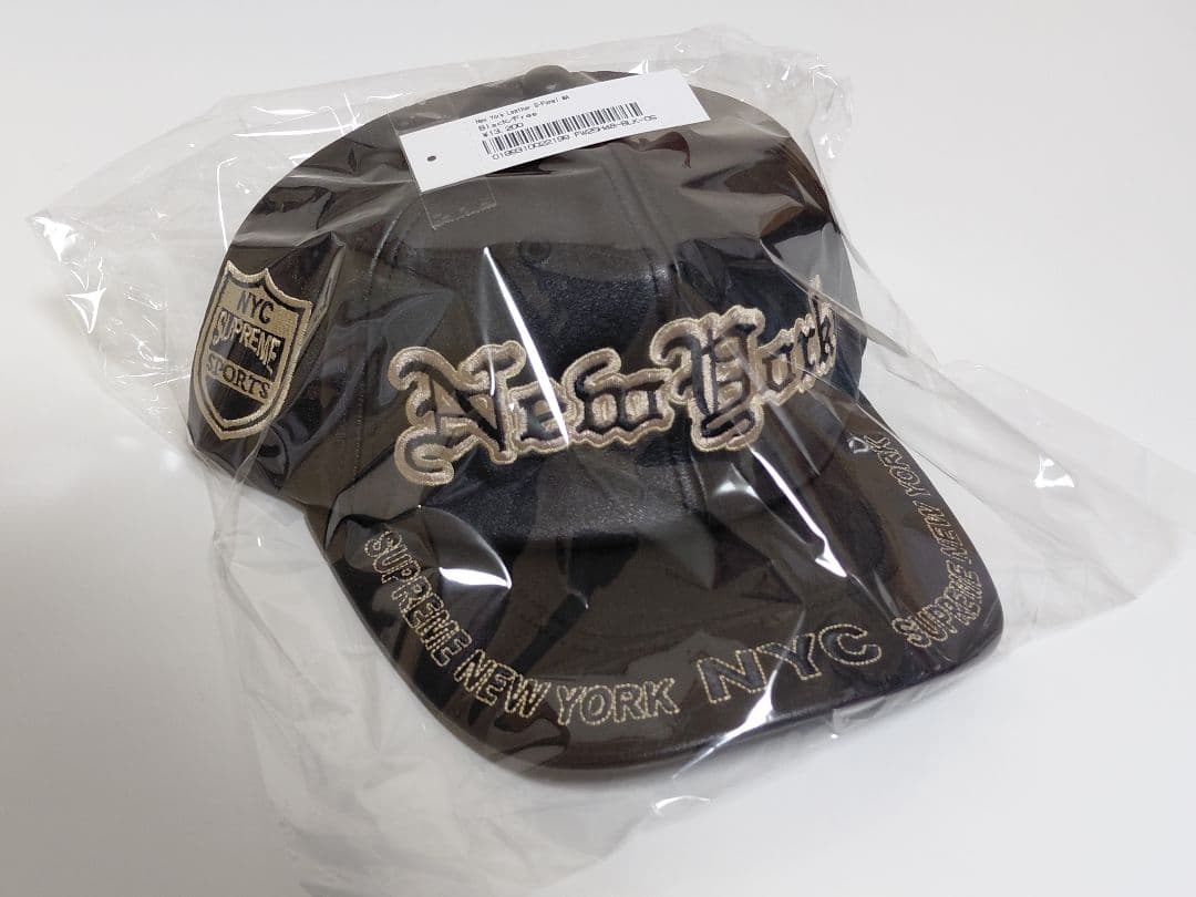 新品・未着用】Supreme New York Leather 6-Panel - メルカリ