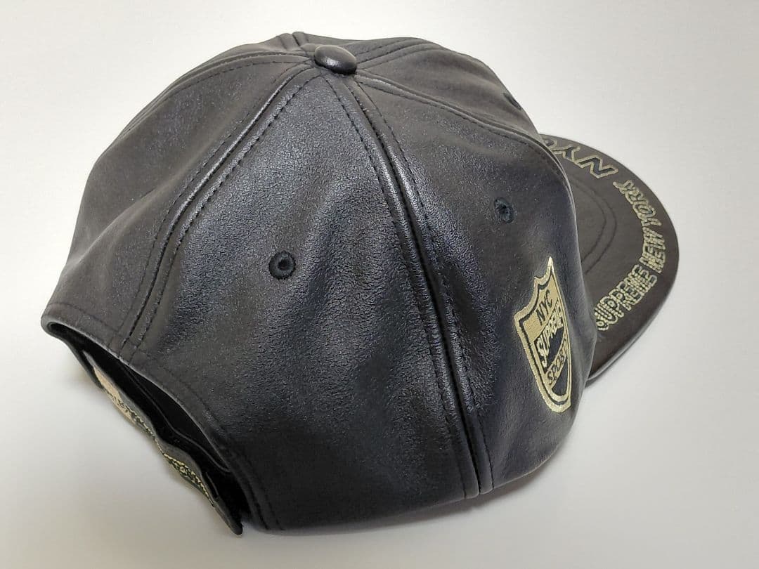 新品・未着用】Supreme New York Leather 6-Panel - メルカリ