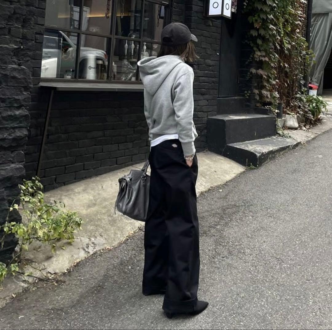 ok.soon×dickies】wide chino pants - メルカリ