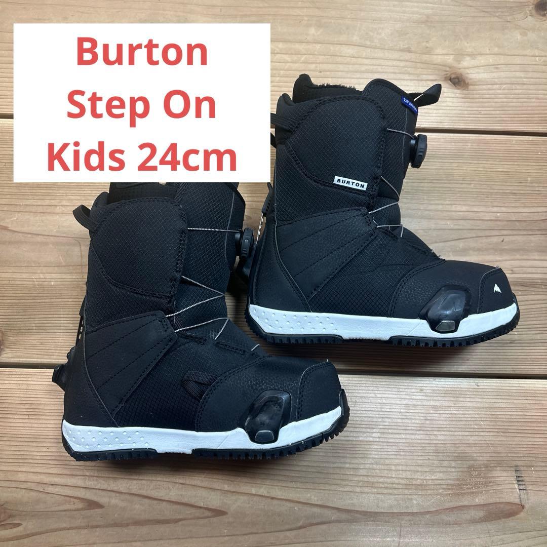 Burton Step On Kids ブーツ 6K 24cm 美品 Burton Kids Zipline Step On Snowboard Boots - The Circle & The