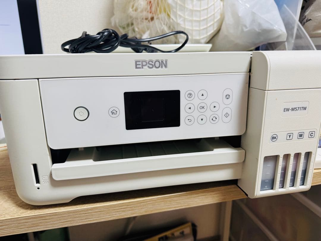 エプソン プリンター EPSON EW-M571TW EW-M571TW インクジェット複合機 エコタンク搭載モデル ホワイト