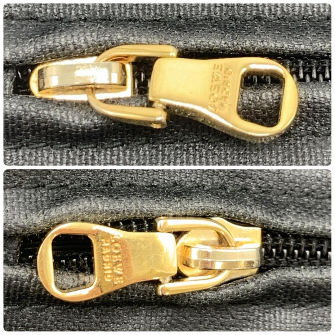 ロエベ ショルダーバッグ メッセンジャー ロゴ刻印 コーティング