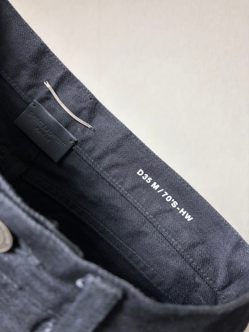 ☆23SS SAINT LAURENT PARIS 70's フレアデニム 28 - メルカリ