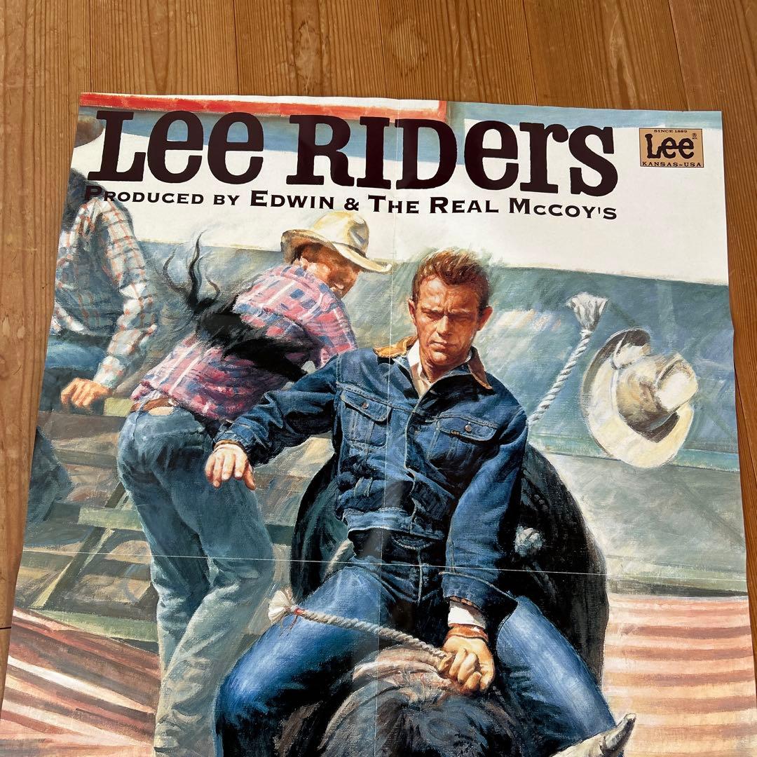 リアルマッコイ Lee Riders ポスター スティーブマックイーン - メルカリ