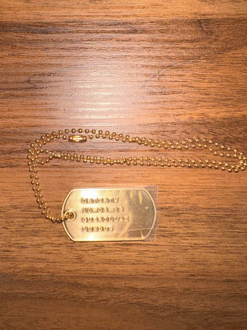 1点のみ・限定コラボ・ 新品】Corteiz Nike ドッグタグ ネックレス