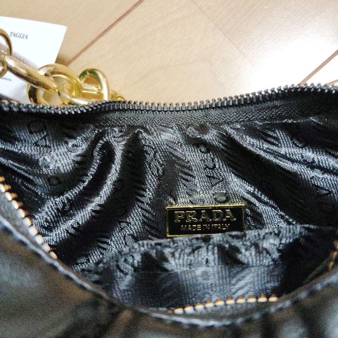 PRADA 2wayショルダーバッグ キルティング ブラック ノベルティ プラダ