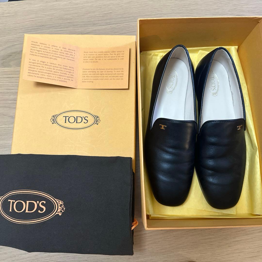 m*e様 美品　TOD'S ローファー 楽天市場】TOD'S トッズ ローファー T TIMELESS Leather loafer T