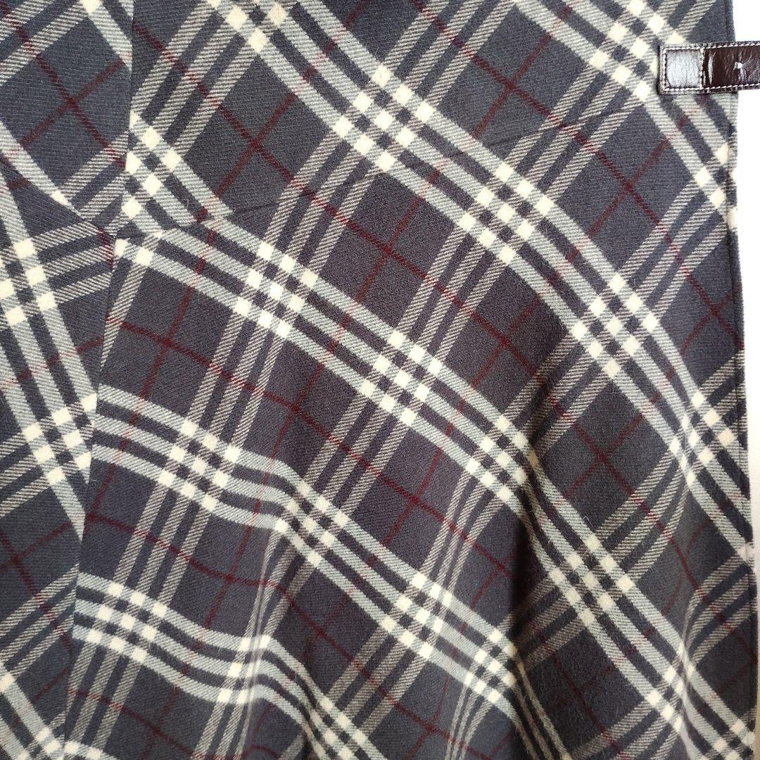 BURBERRY BLUE LABEL チェックラップ風スカート 36 - メルカリ